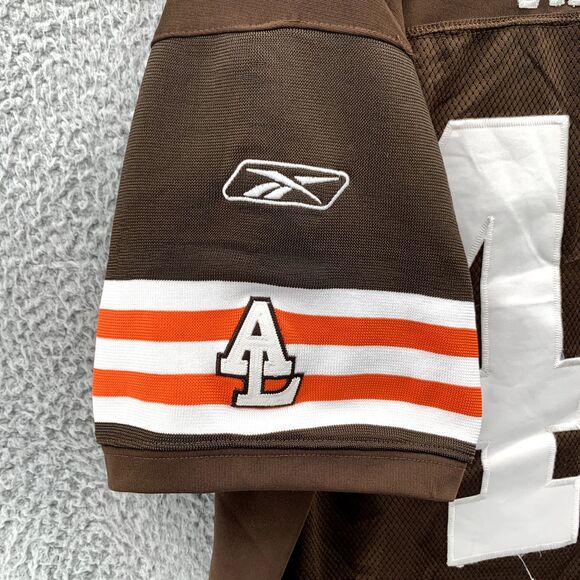 Cleveland Browns #43 Ward Jersey Mens 52 Reebok On Field NFL Football Sportswear - Picture 12 of 14